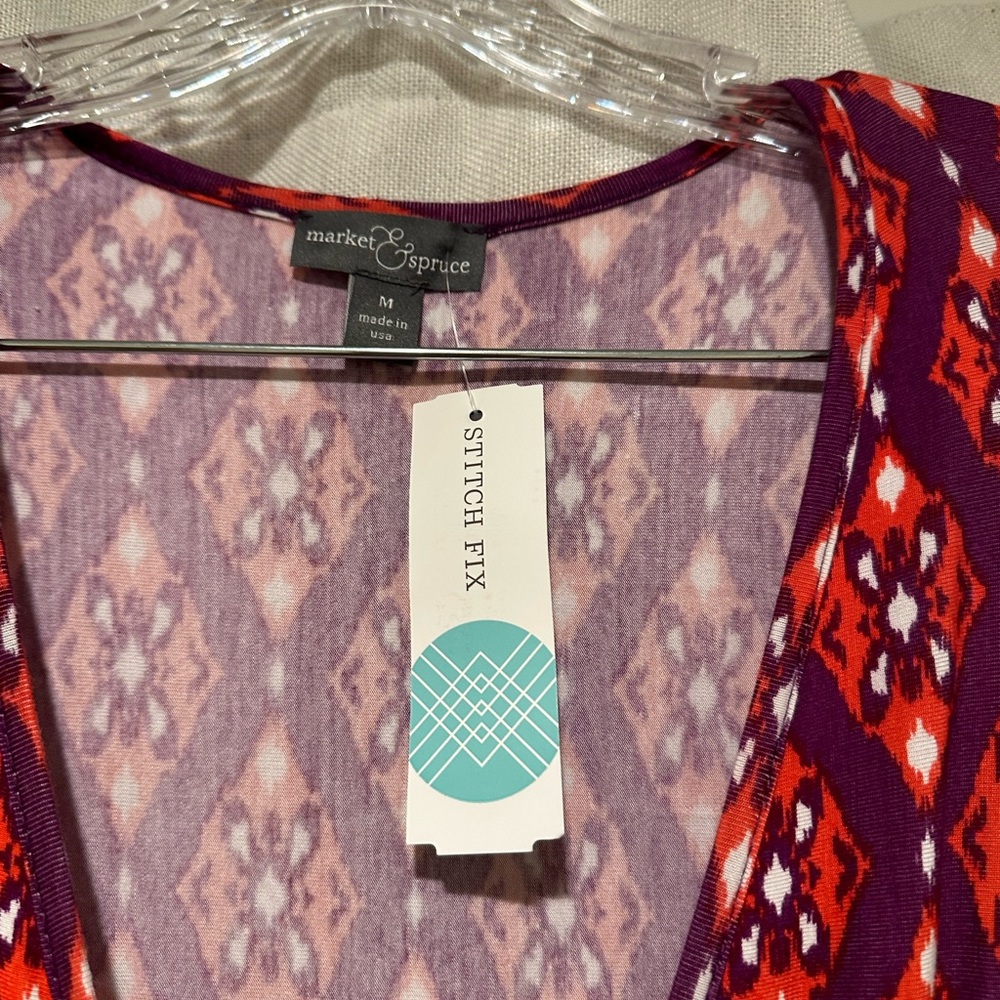 Vibrant Patterned Romper - Picture 4 of 4